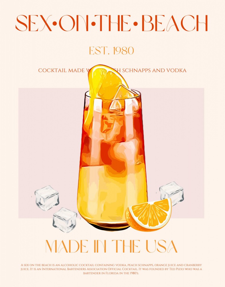 Tropical Sunset Sip