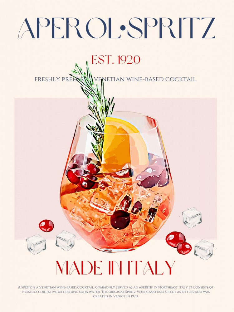 Aperol Spritz Cocktail