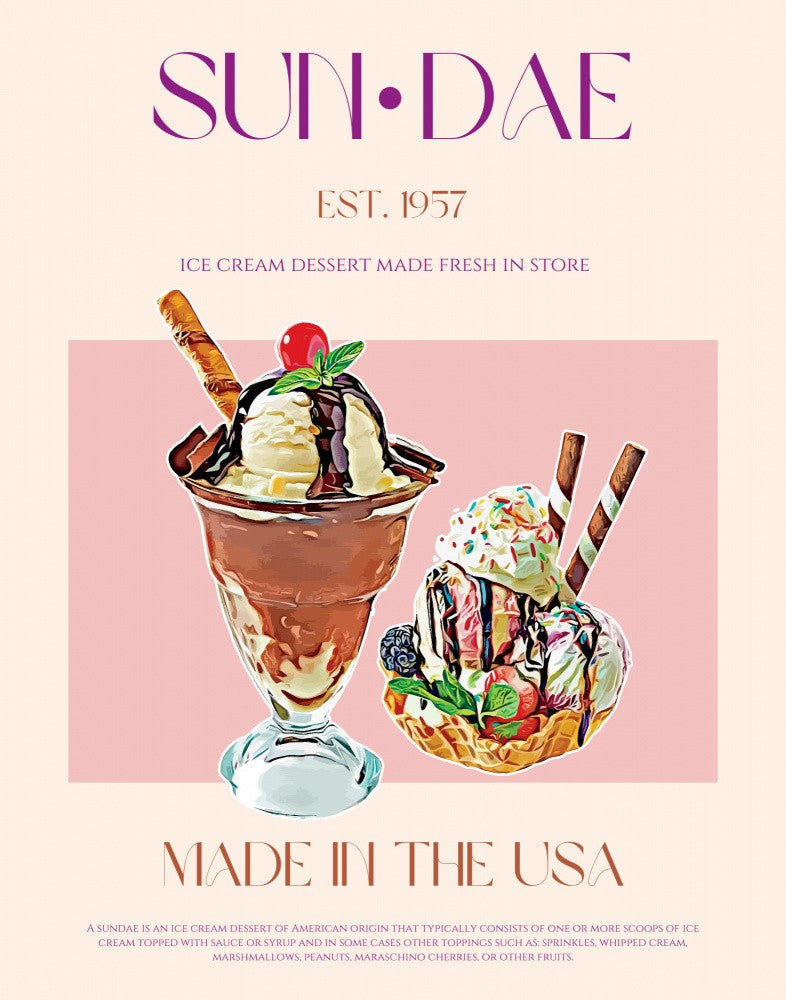 Köstliche Eisbecher