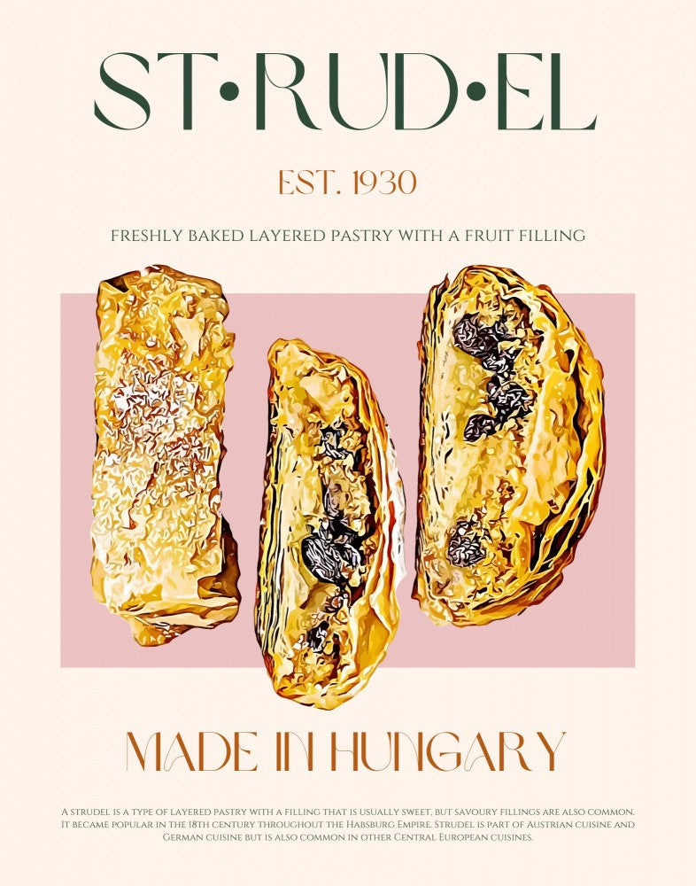 Golden Strudel Slice