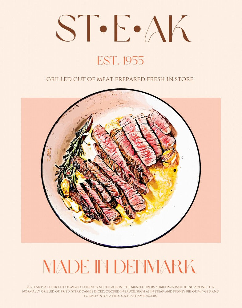 Gegrilltes Fleischgericht mit Rosmarin