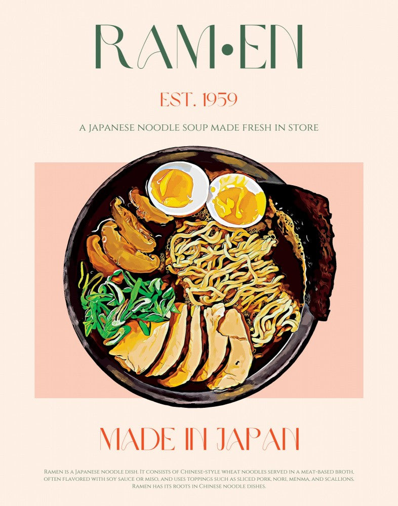 Genussvolle japanische Ramen-Schale