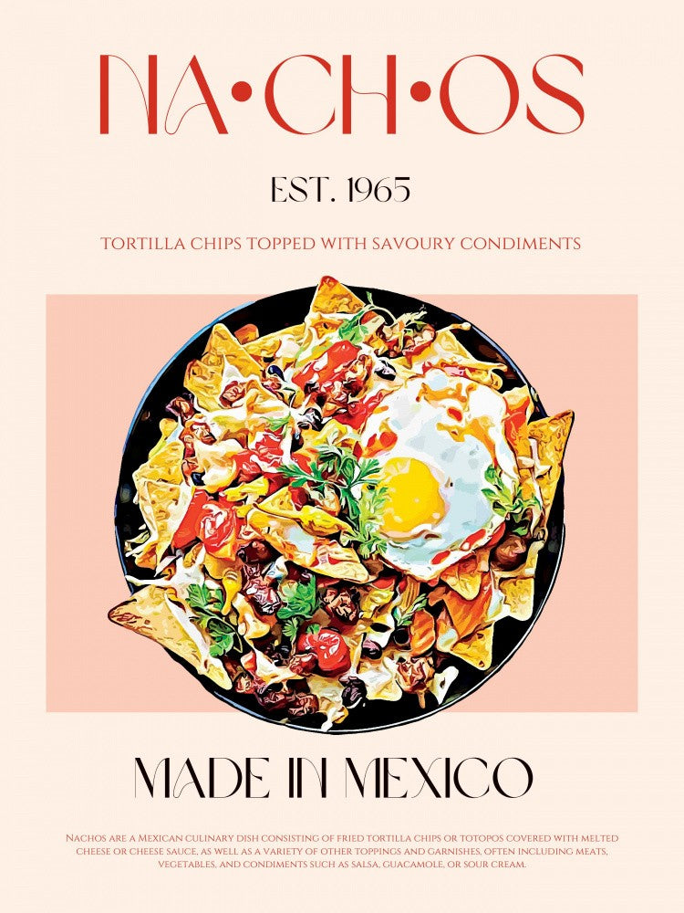 Colorful Mexican Nachos