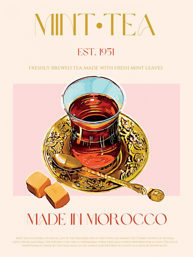 Marokkanischer Minztee
