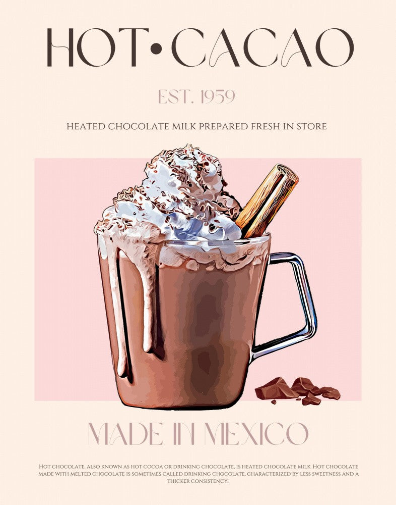 A Mug of Creamy Hot Cacao