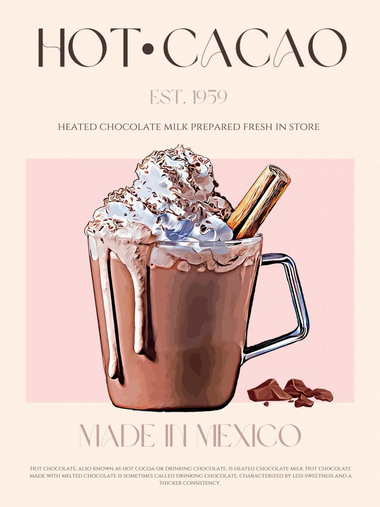 A Mug of Creamy Hot Cacao