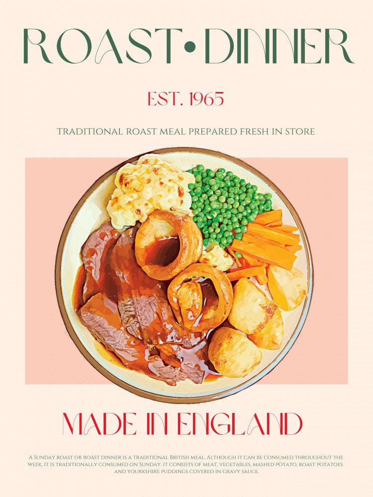 Roast Dinner Print