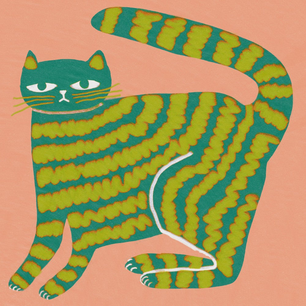 Katze mit Streifen
