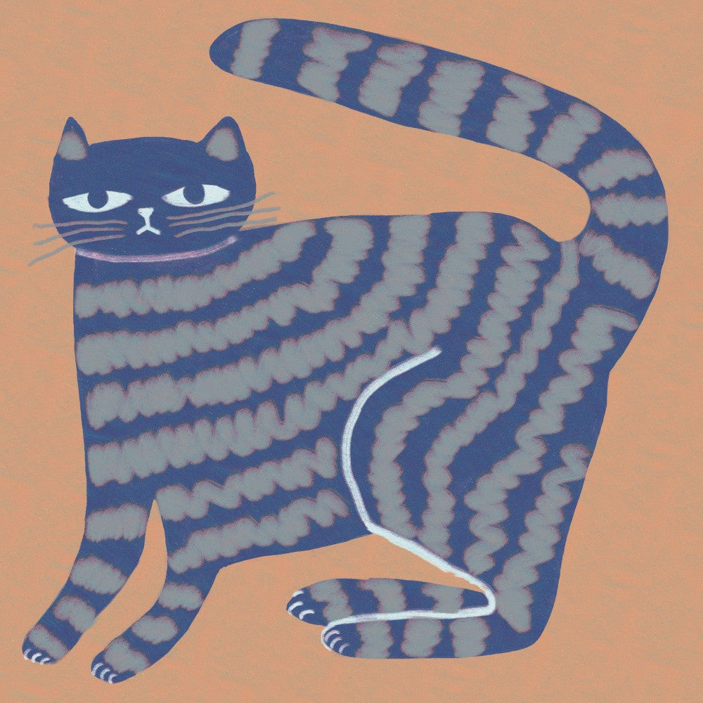Cat with stripes