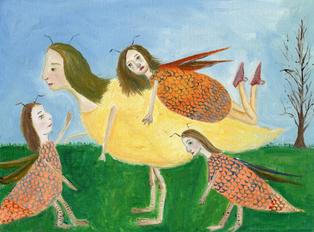 The Bug family, naive humour.