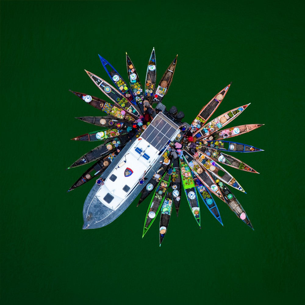 Markt im Wasser