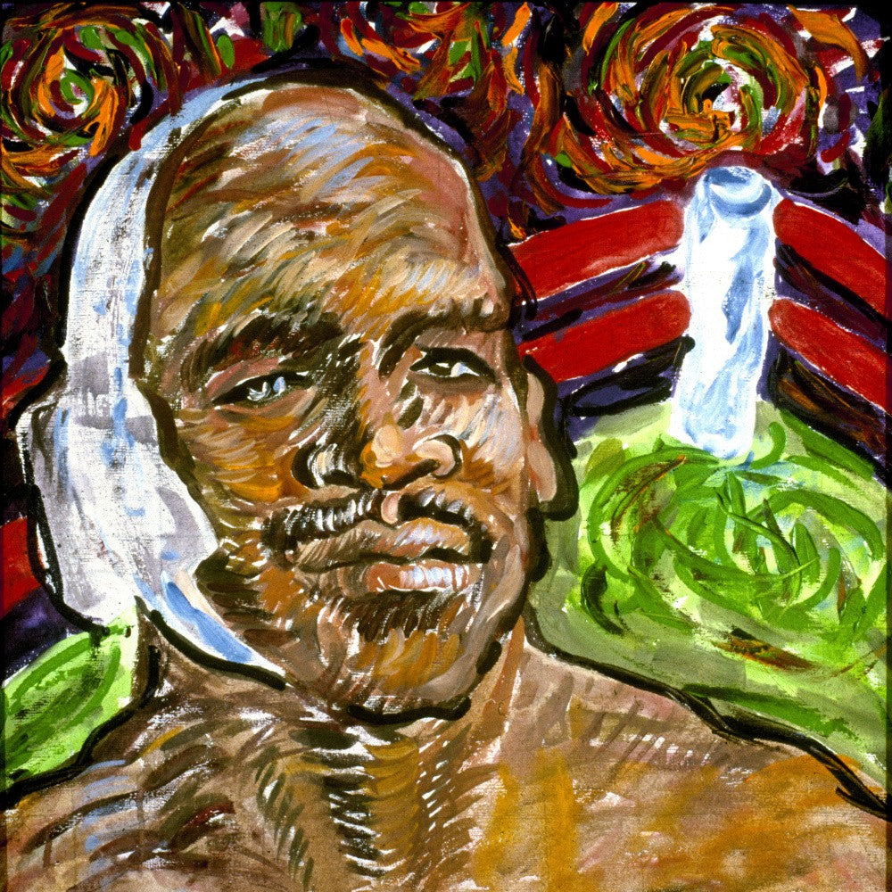 Holyfield Portrait With Bandaged Ear