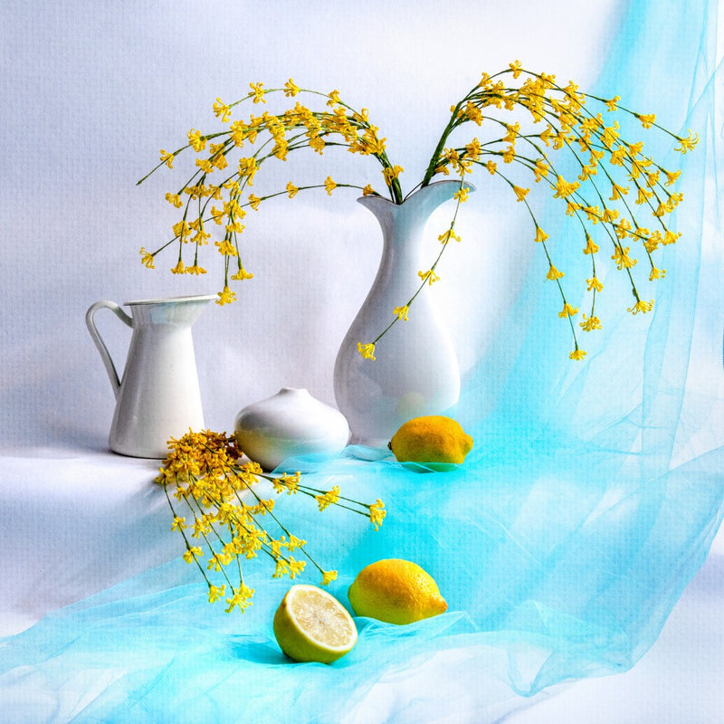 Lemon and Yellow Flower