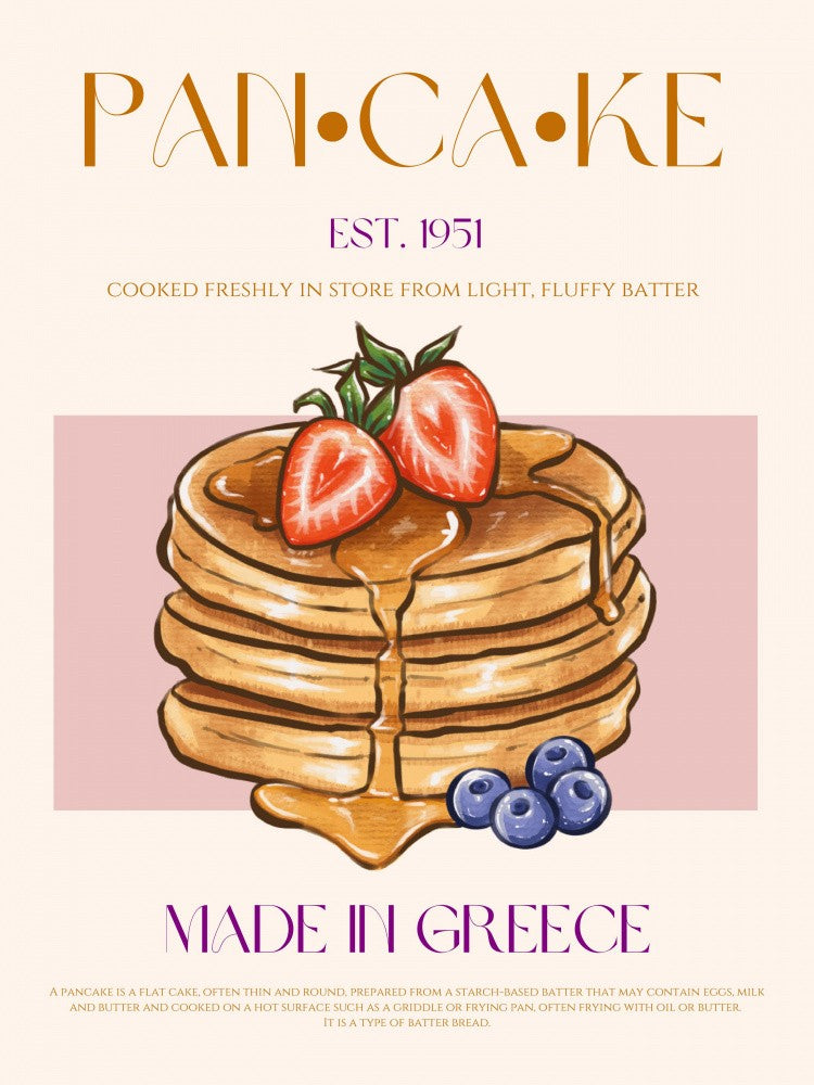 Fluffy Greek Pancakes