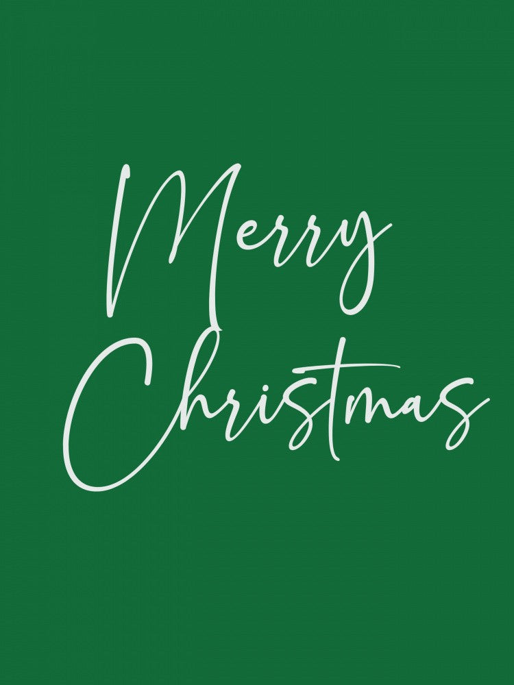Merry Christmas - Green