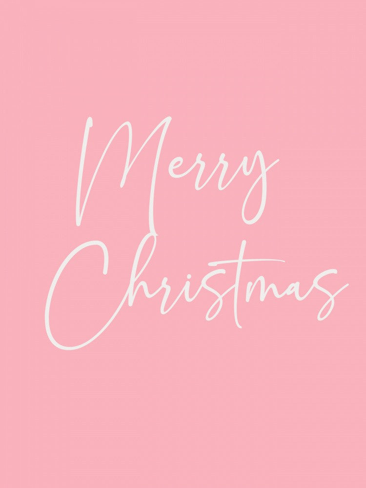 Merry Christmas - Pink