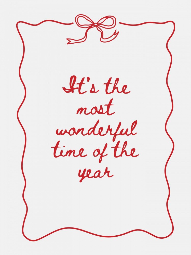 Most Wonderful Time of The Year - Red