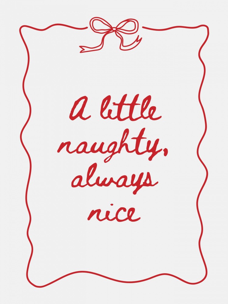 Naughty or Nice - Red