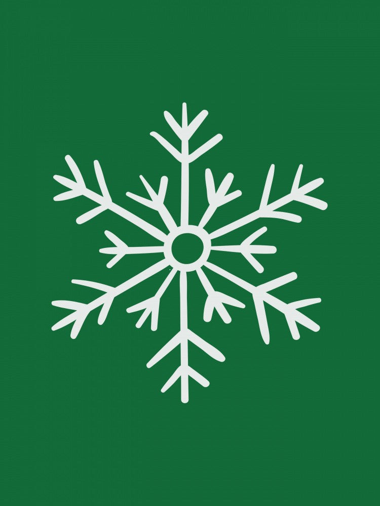 Snowflake - Green