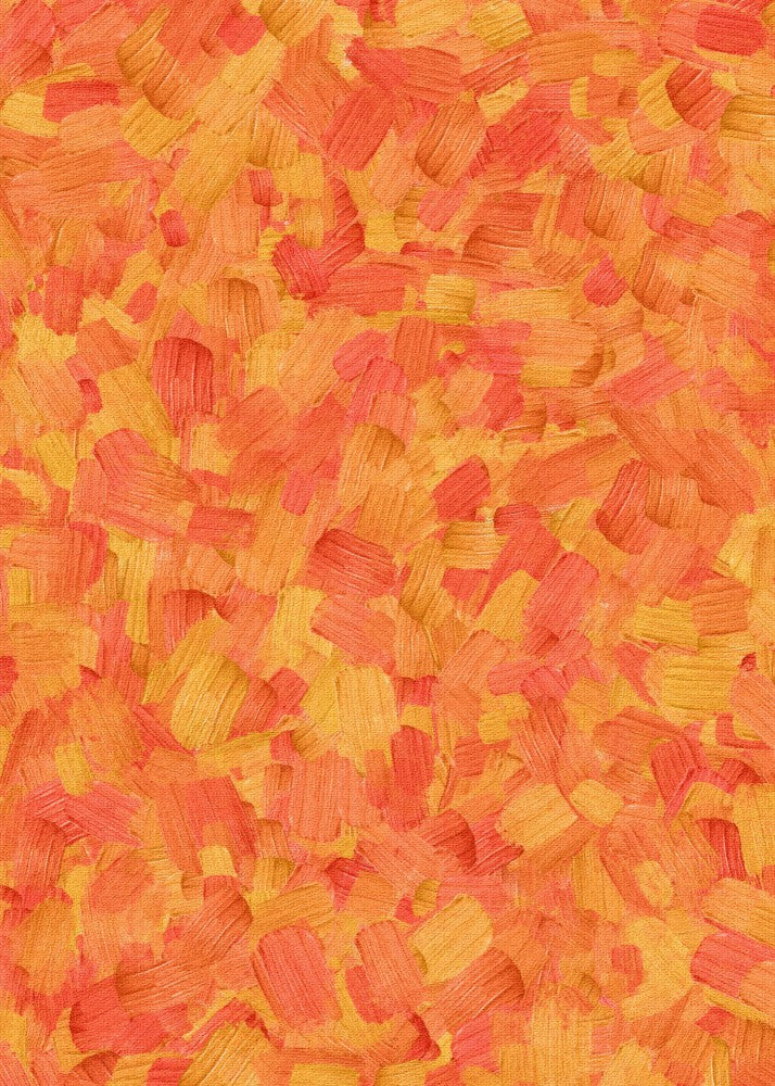 Brushstrokes Orange
