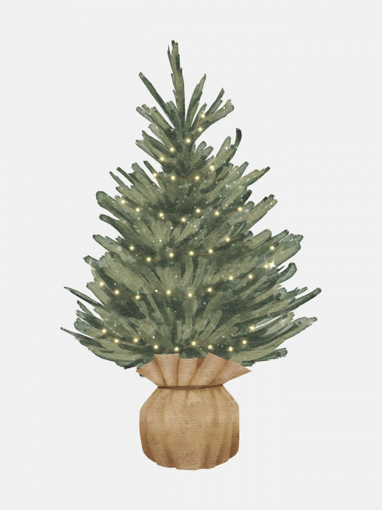 Christmas Tree Wrapped