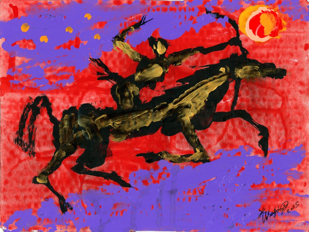 "Ontological Horse Archer - 1"