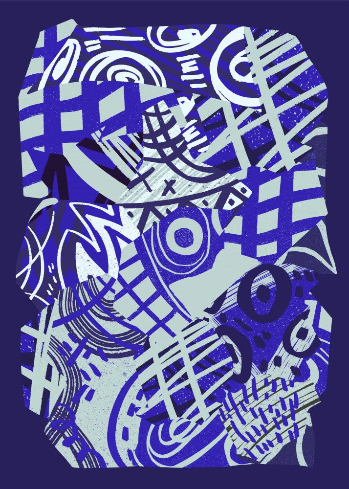 COLLAGE BLEU