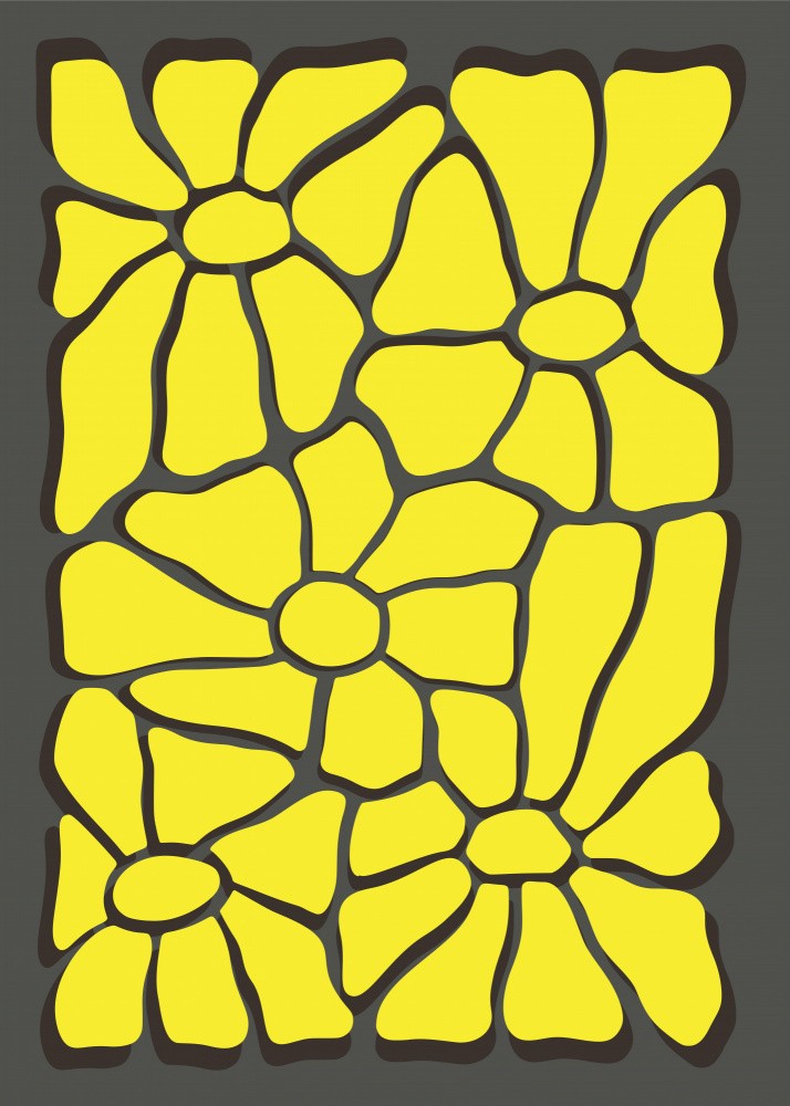 FLEURS JAUNES