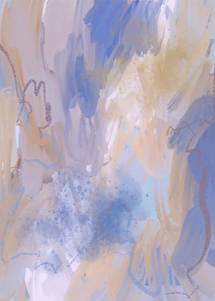 BLEU ABSTRAIT