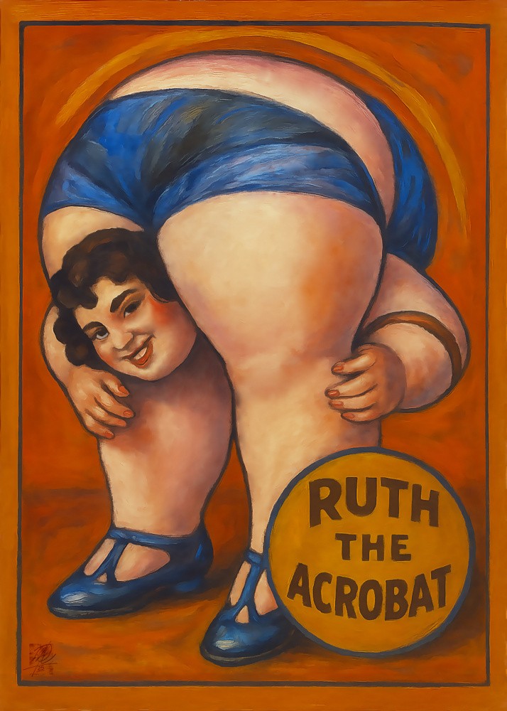 Ruth die Akrobatin