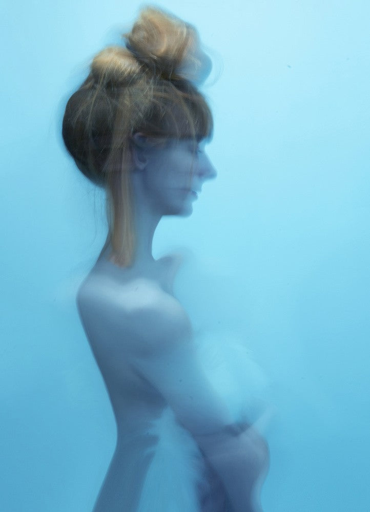Blue portrait