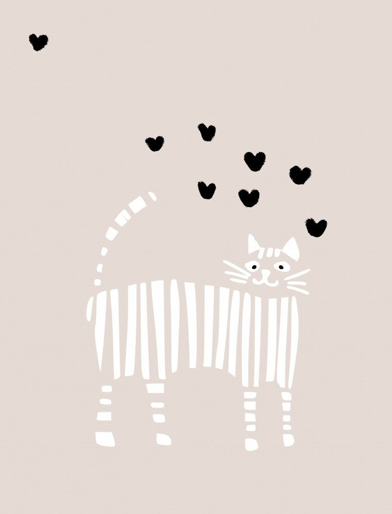 Coole Katze neutrale Farben