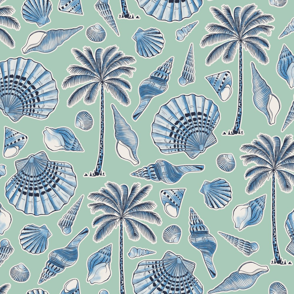 Sea Shells and Palmtrees Mint