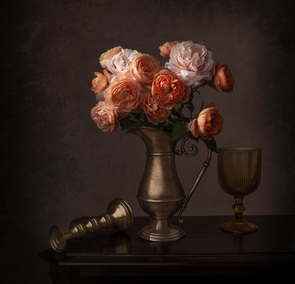 Roses and metal