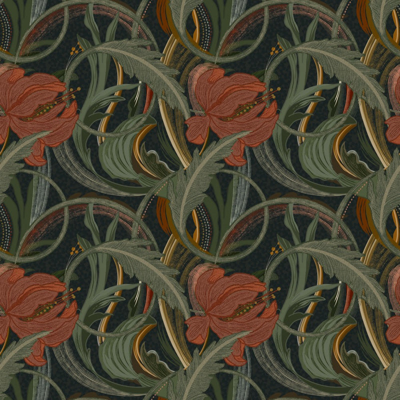 Vintage Swirls Pattern