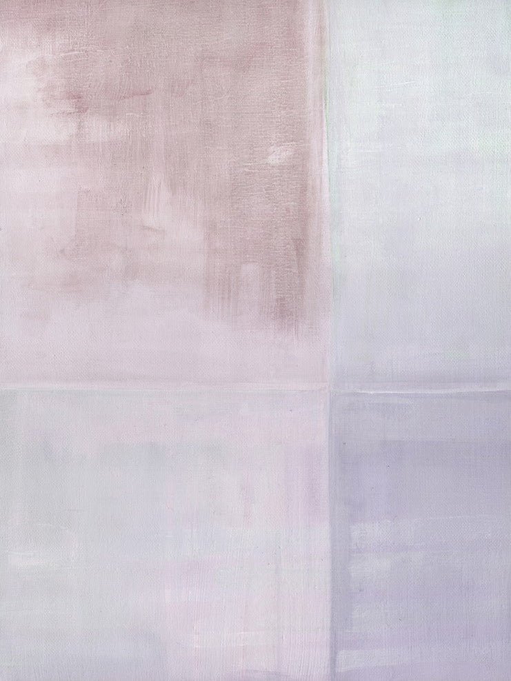 Pastel Painted Wall Mauve Pink