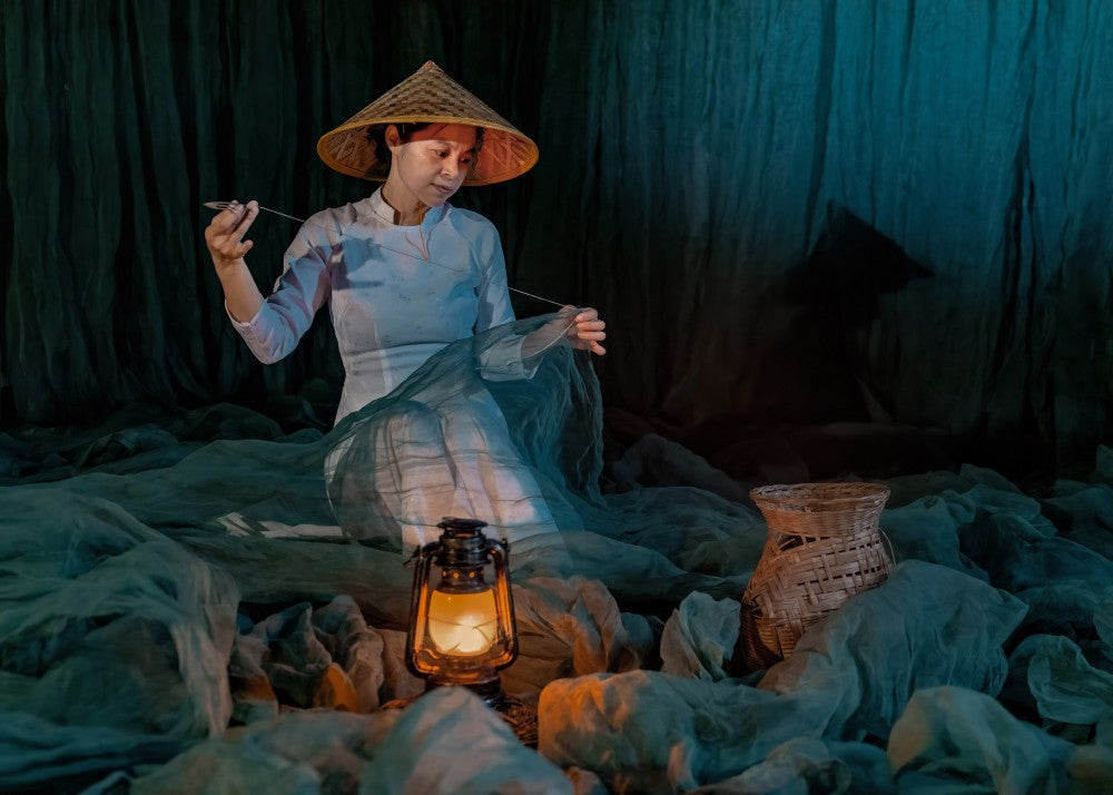 Mending Fishing Net