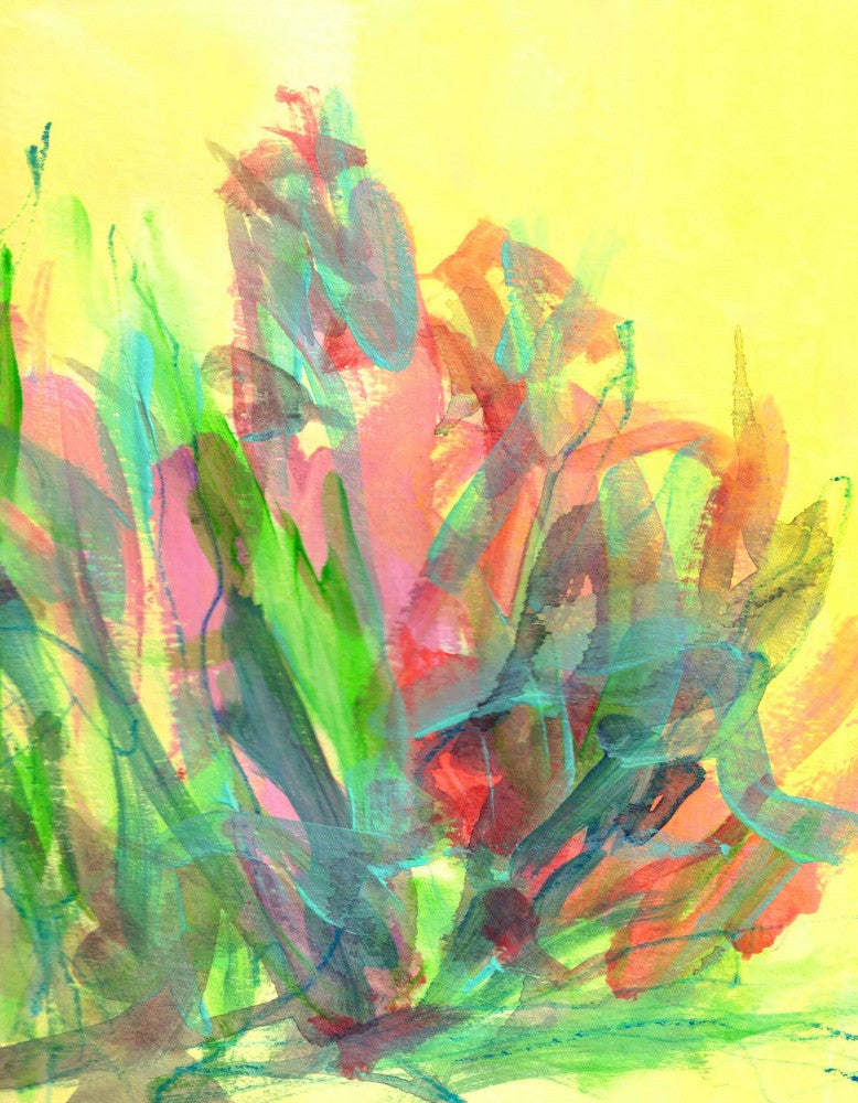 Field Grasses Spring Bright