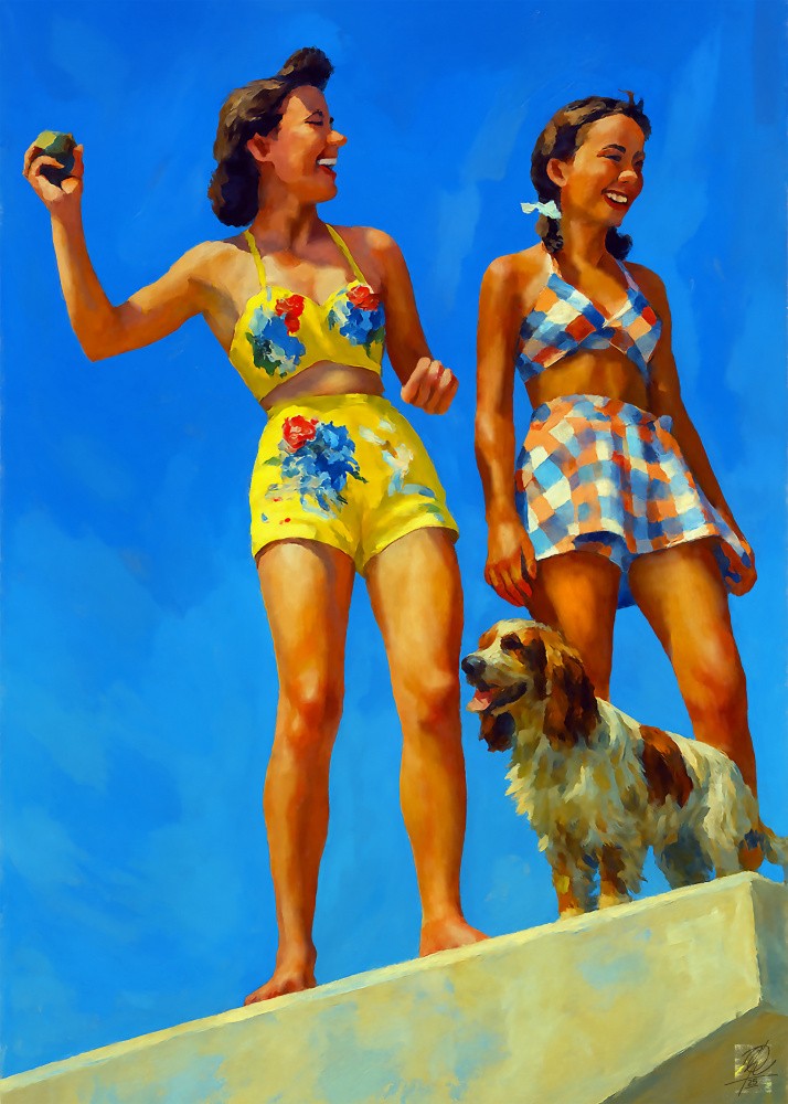 Retro Beach