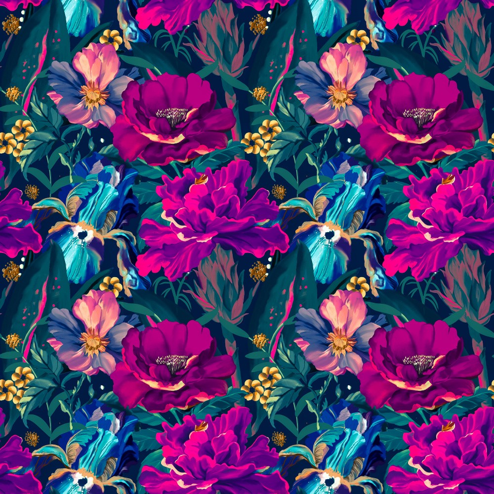 Neon Blooms