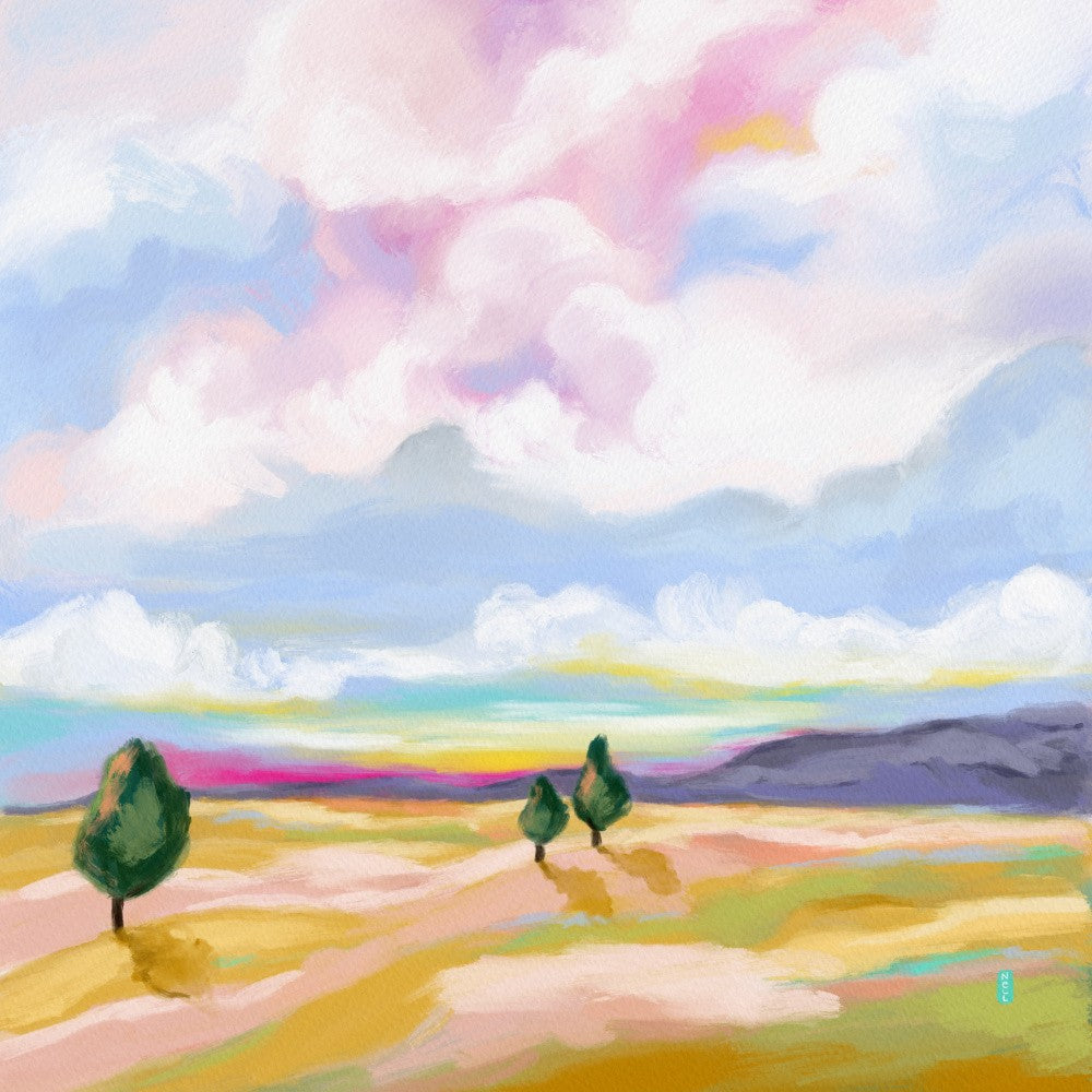 From Far Away Landscape Artwork