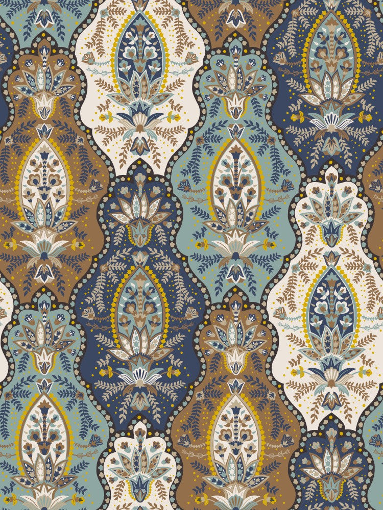 Country House Paisley Blue