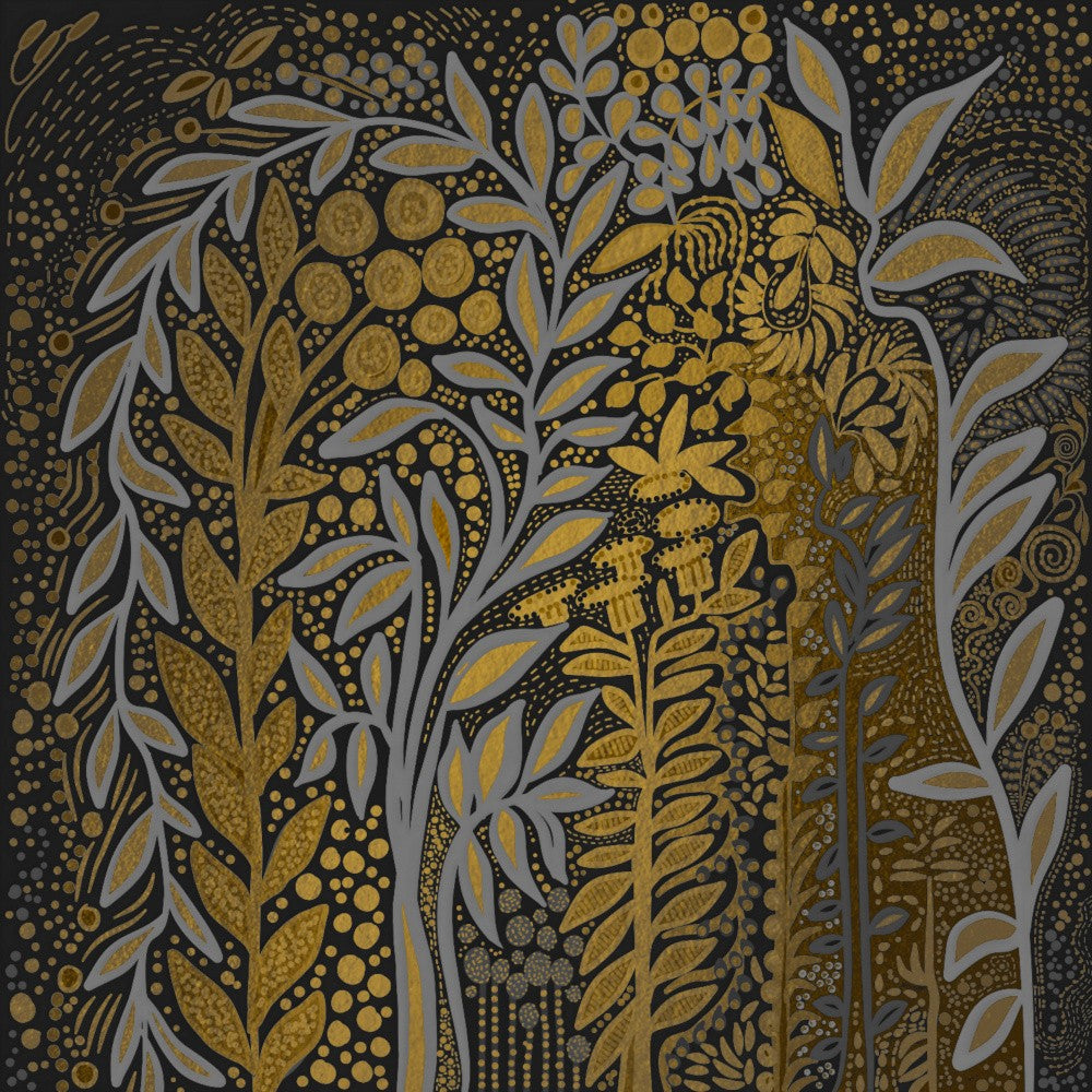 Gilded Petal Storm