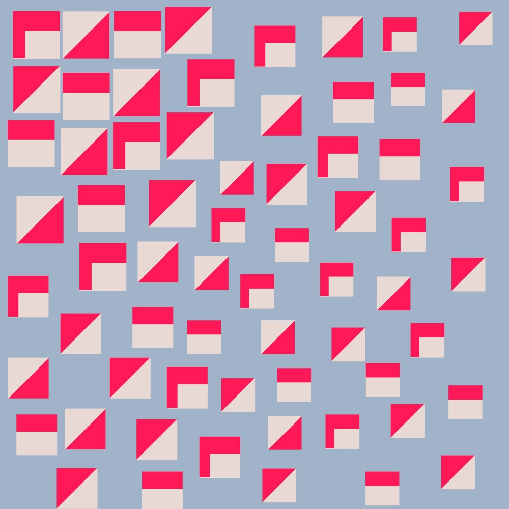 Geometric Deconstruction: A Modern Collage