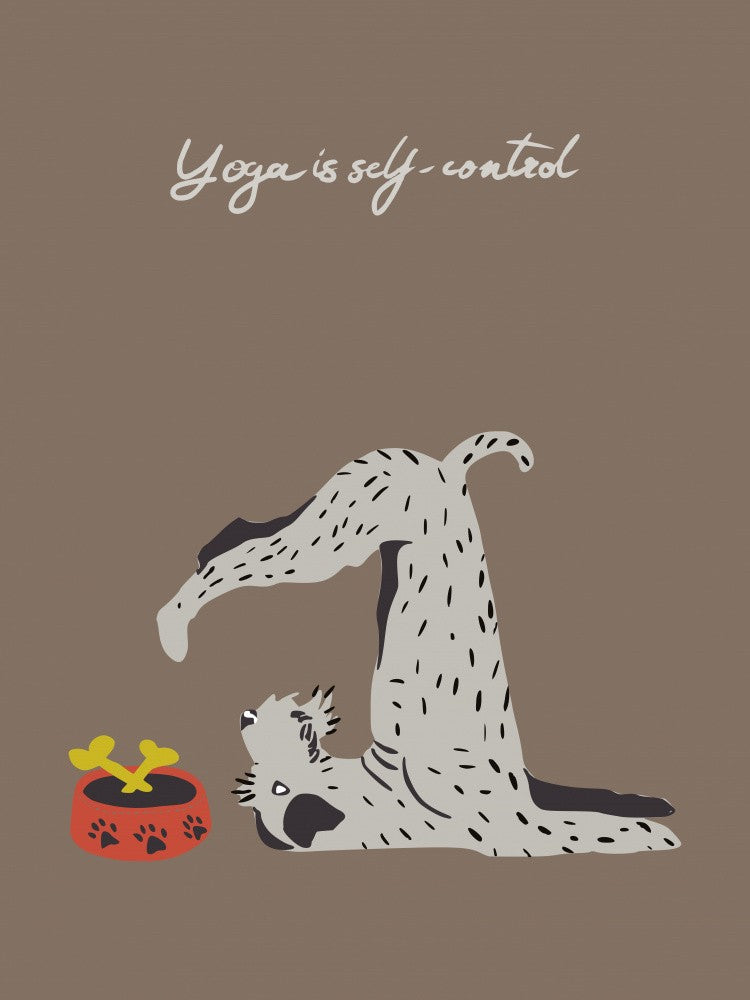 Yoga Dogs - yoga is self-control