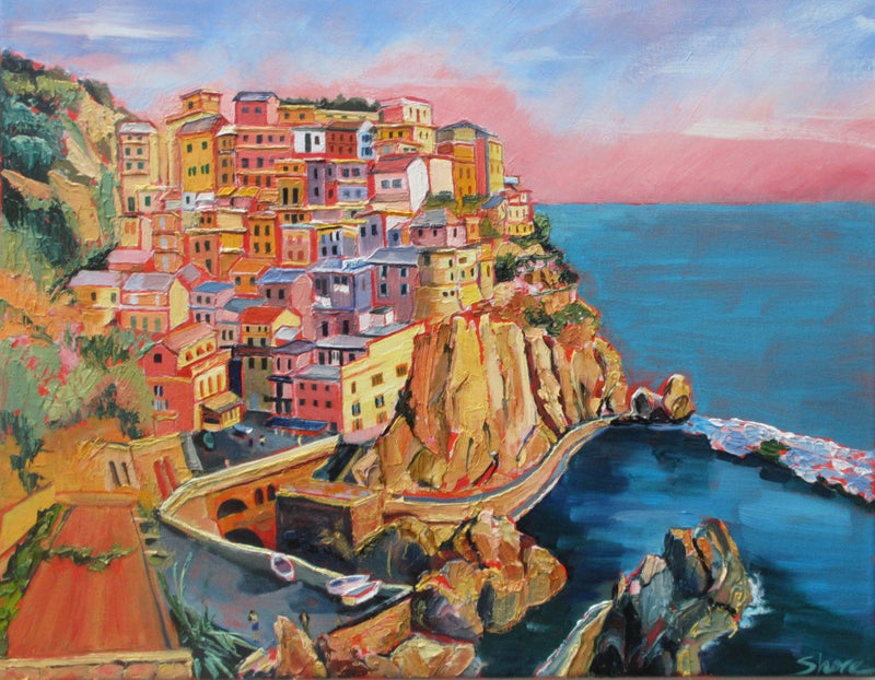 Landmark25  Cinque Terre By M. Shore