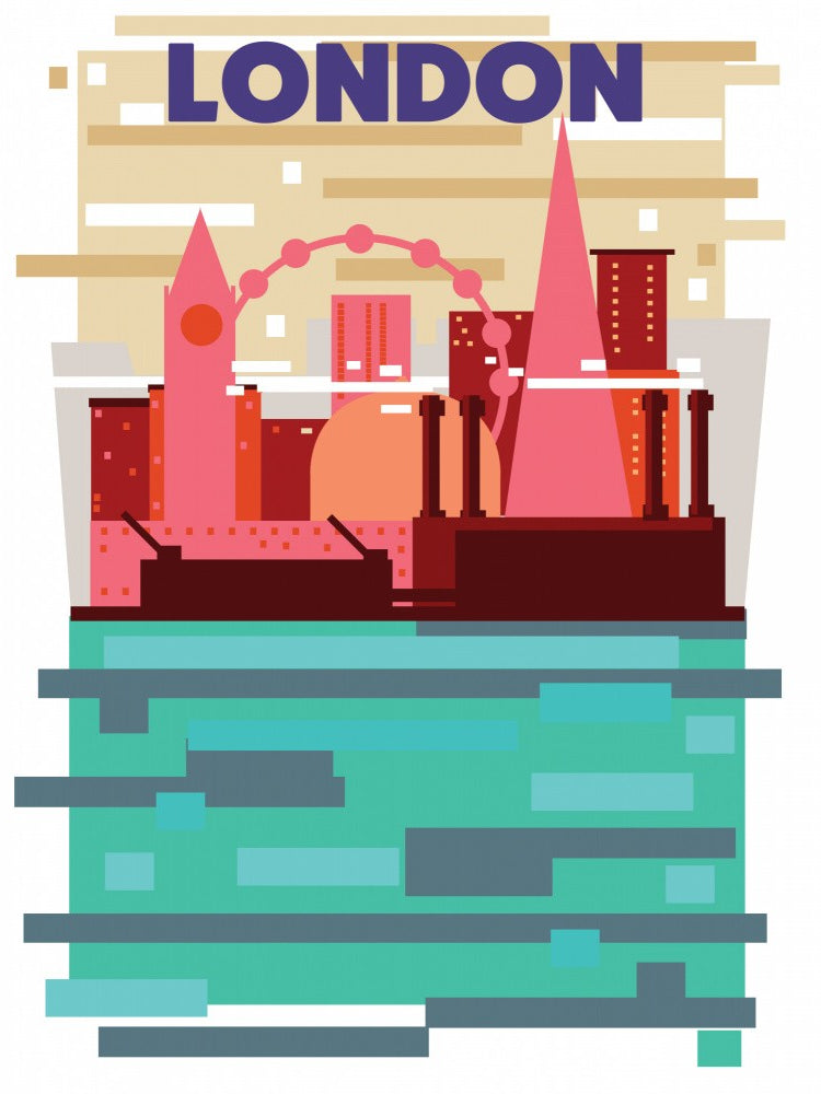 London Travel Poster