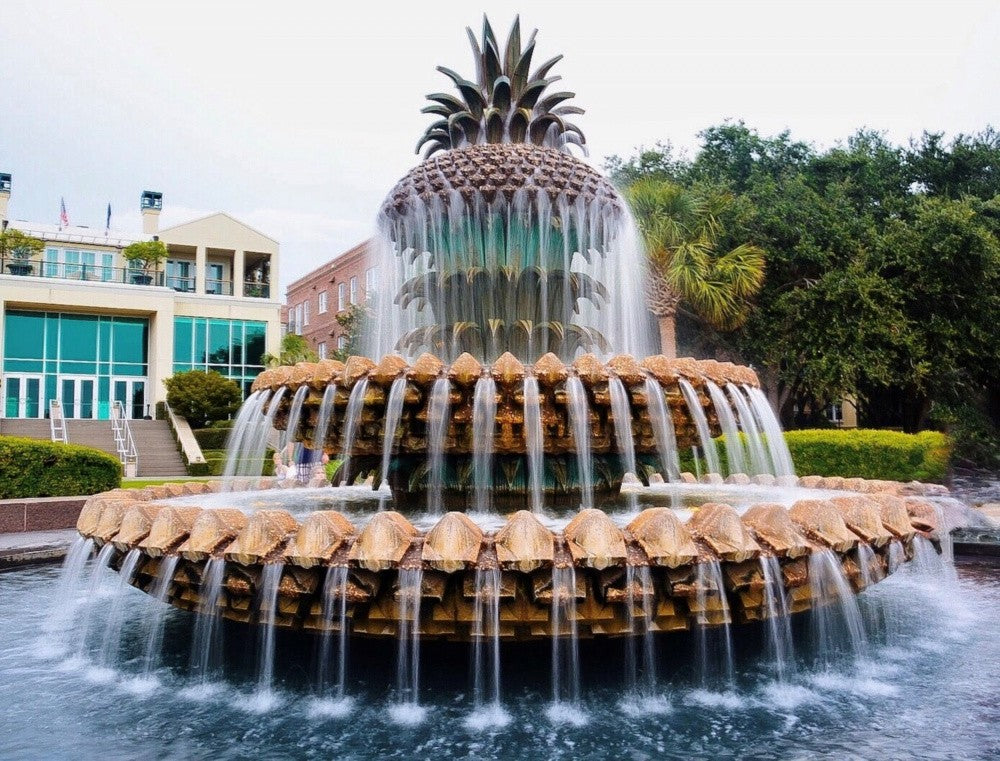 Charleston Pineapple Fountain
