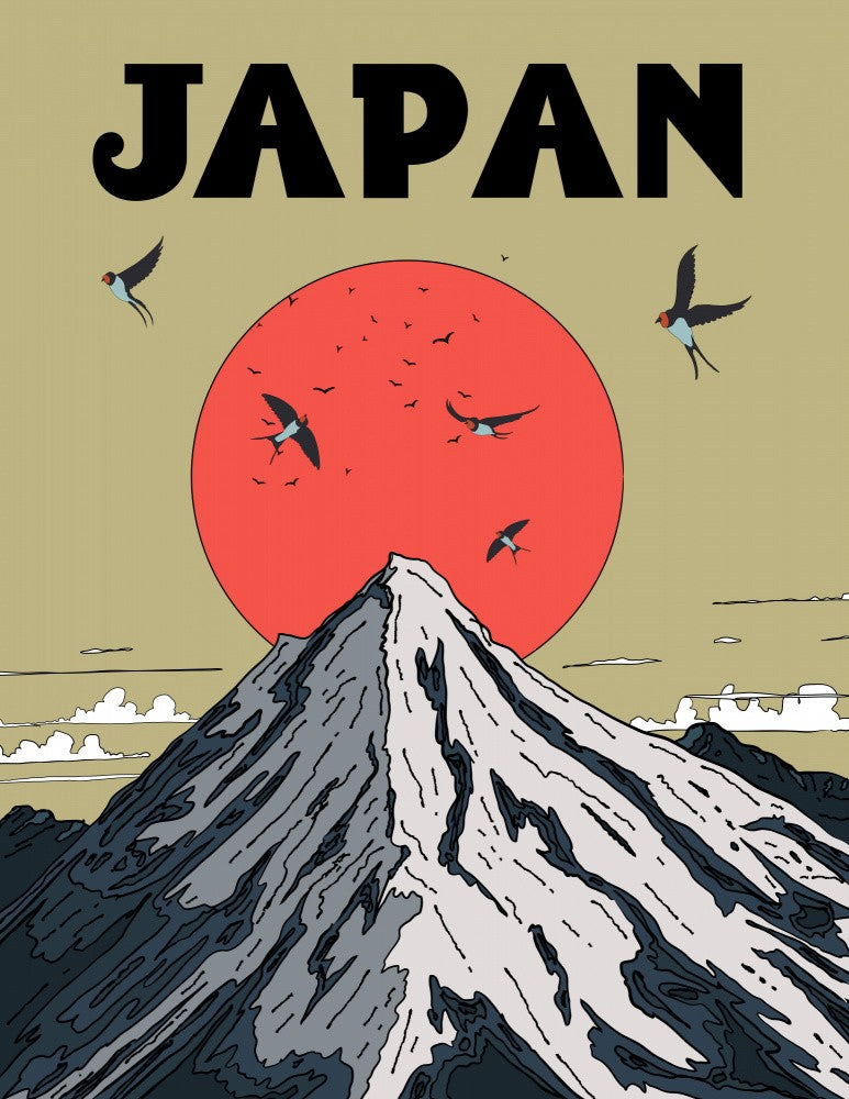 Japan Travel Poster