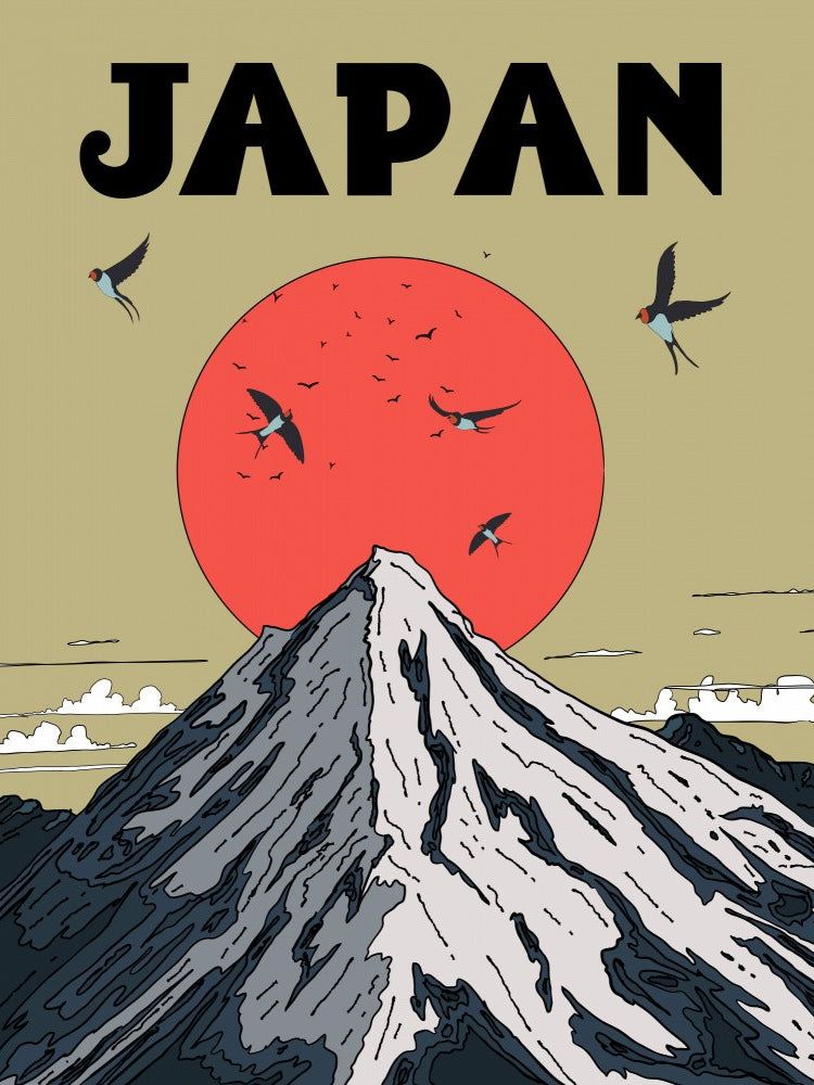 Japan Travel Poster